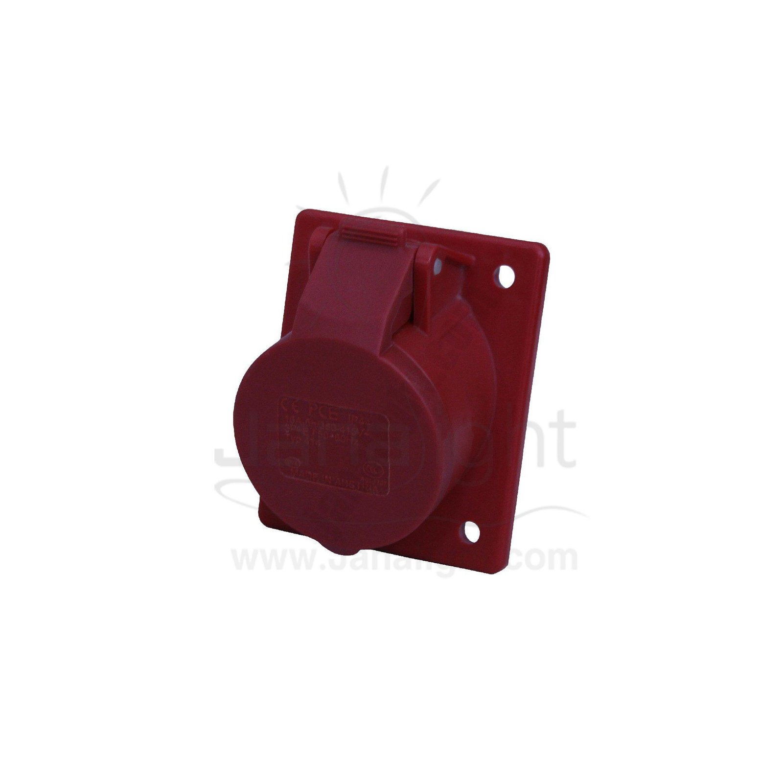 بريزة صاروخ 16 امبير 4 بول داخل Inside Installation 4P 16A Industrial Connector Plug